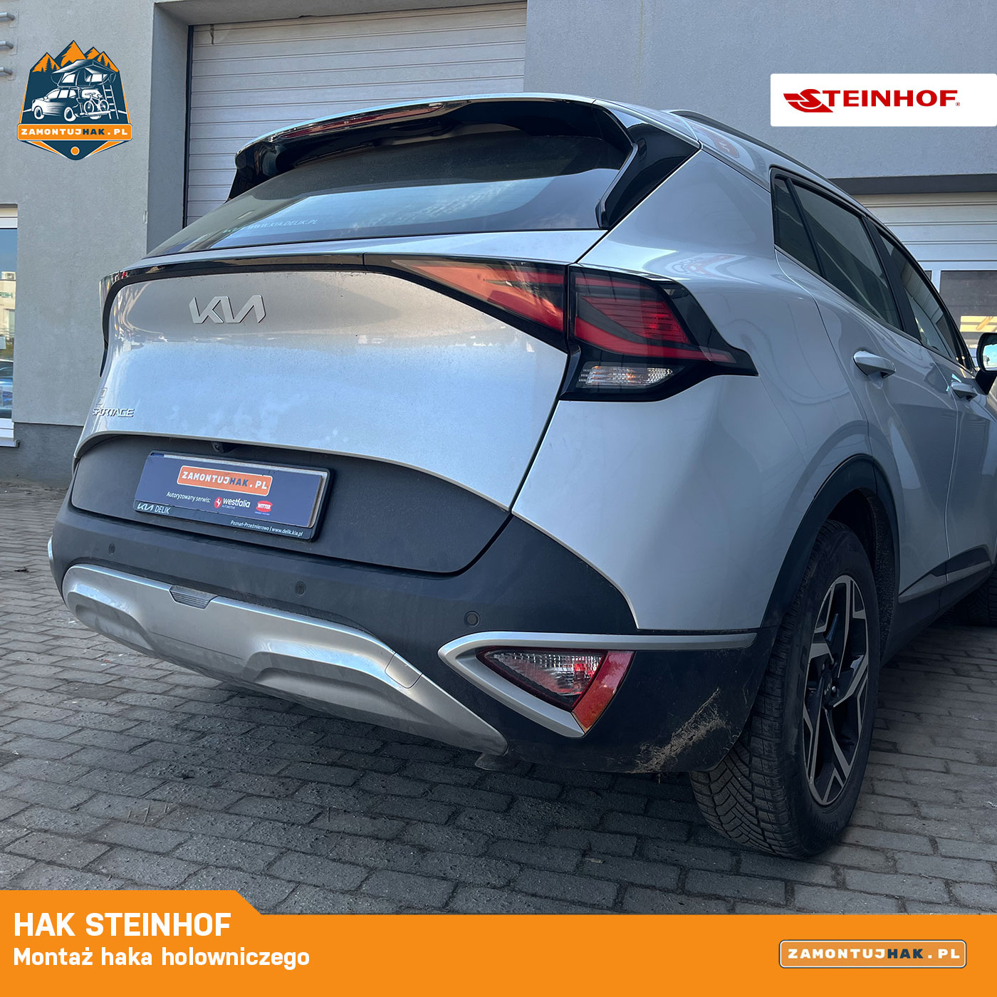 Kia sportage hak wypinany